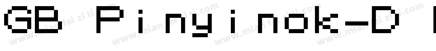 GB Pinyinok-D Re字体转换